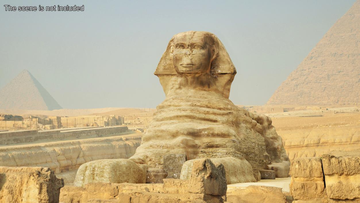 3D The Great Sphinx