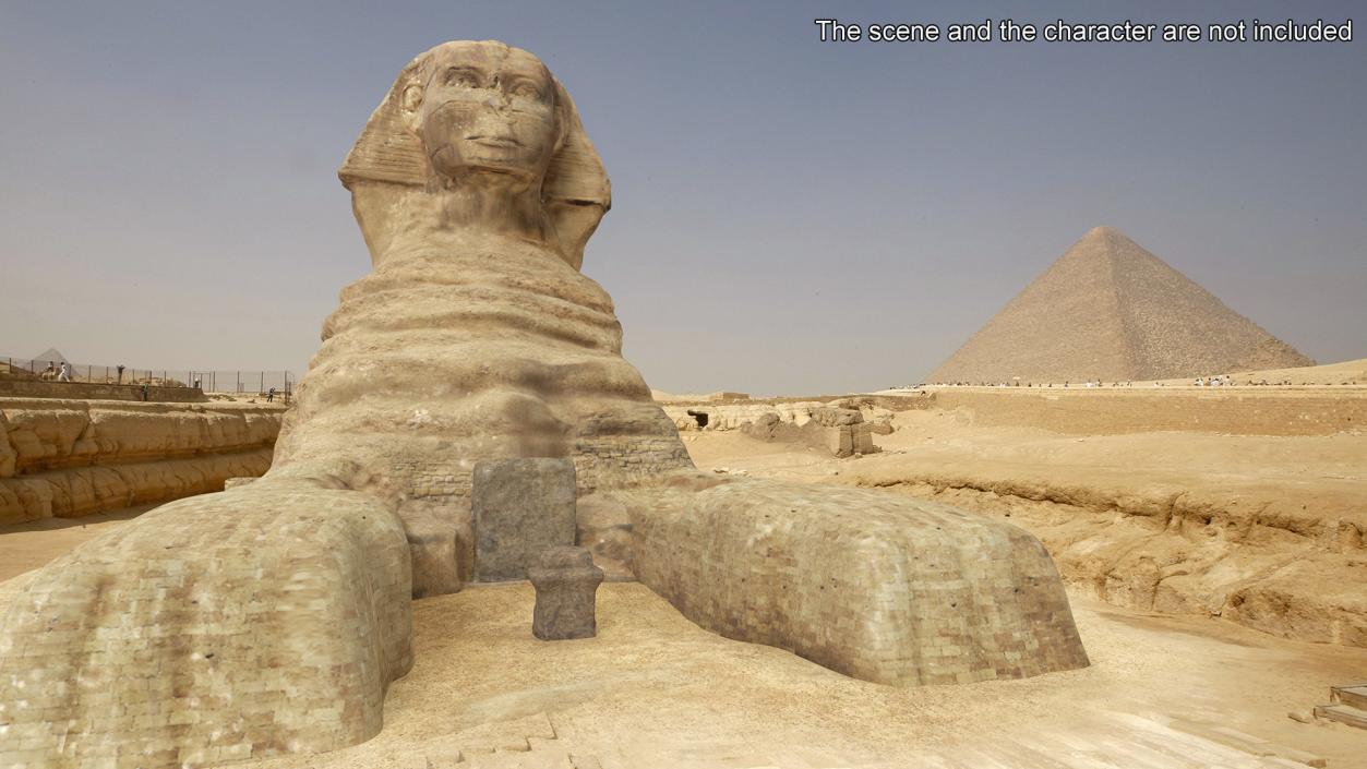 3D The Great Sphinx