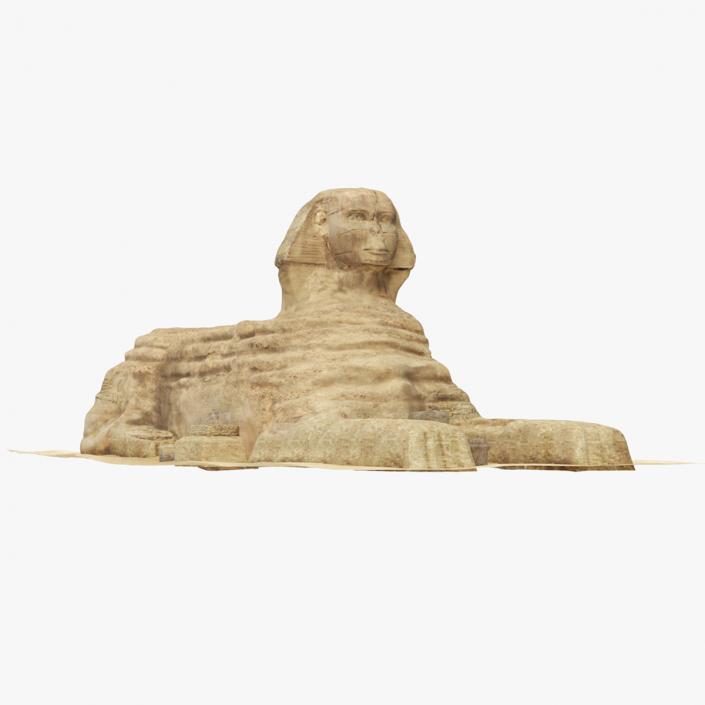 3D The Great Sphinx