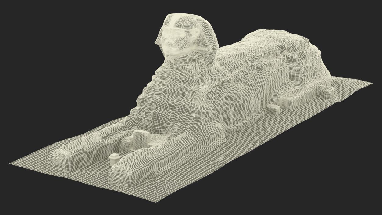 3D The Great Sphinx