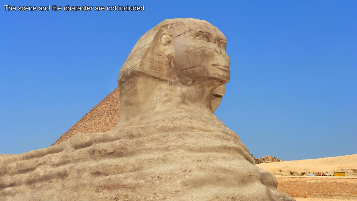 3D The Great Sphinx