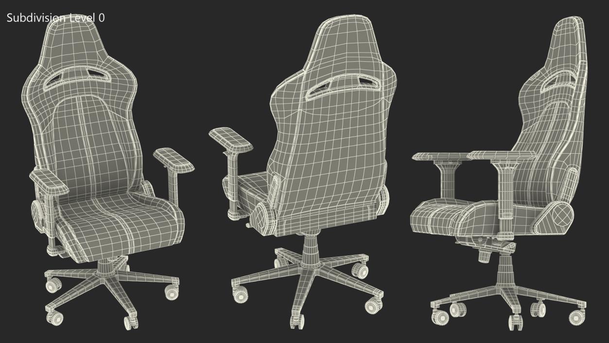 3D Ergonomic Computer Gaming Chair