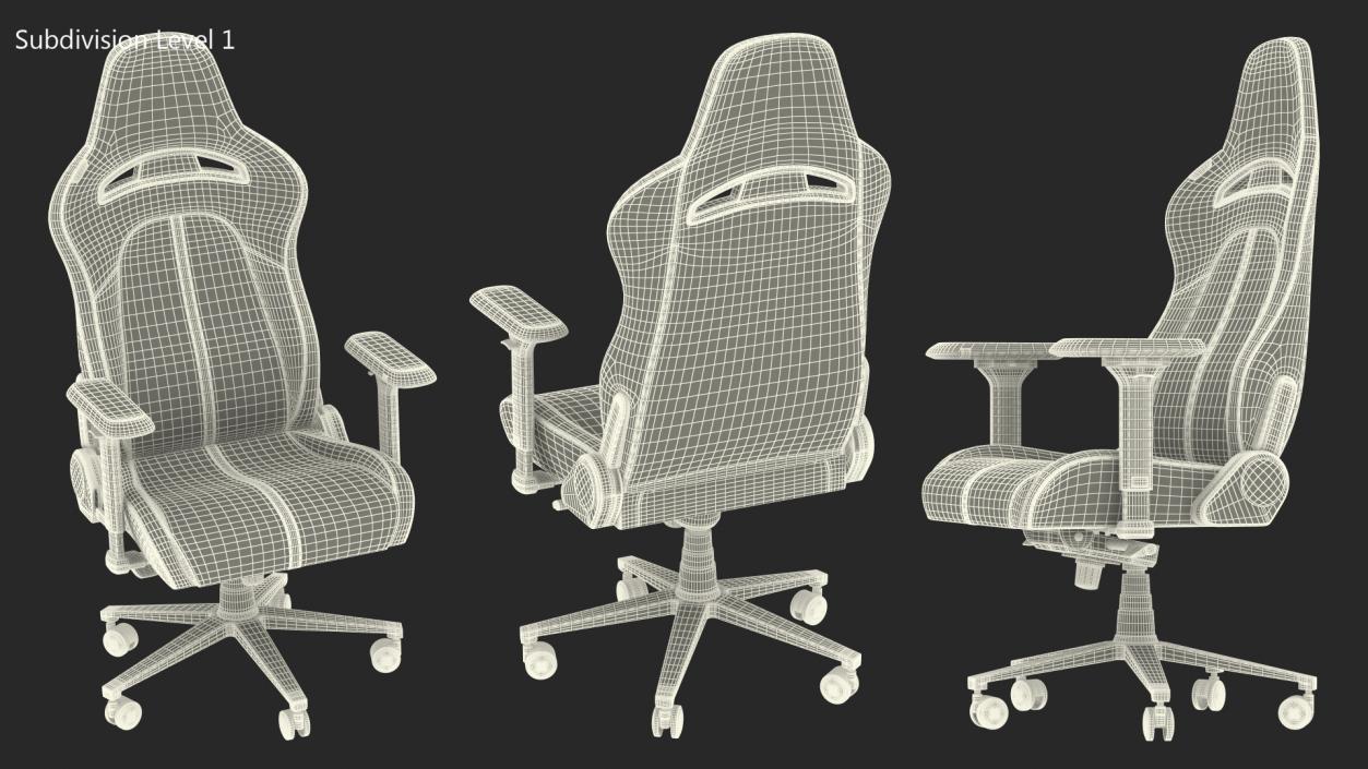 3D Ergonomic Computer Gaming Chair