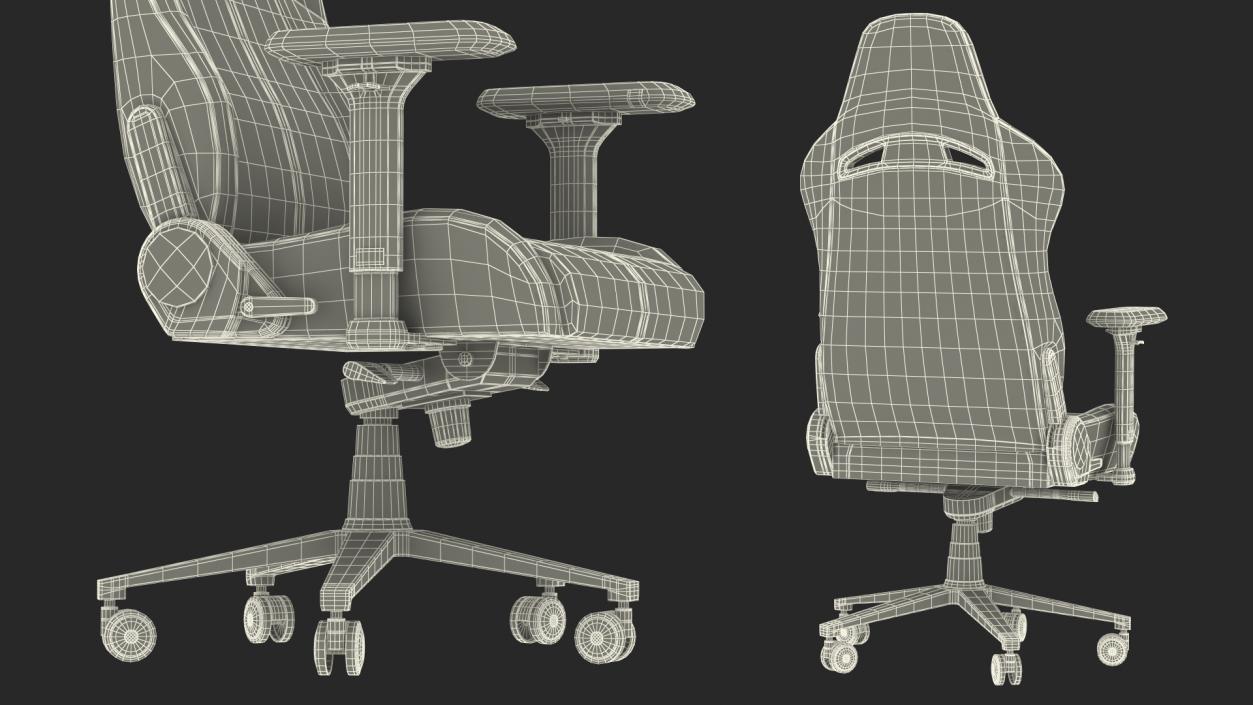 3D Ergonomic Computer Gaming Chair