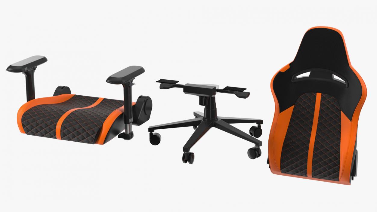 3D Ergonomic Computer Gaming Chair