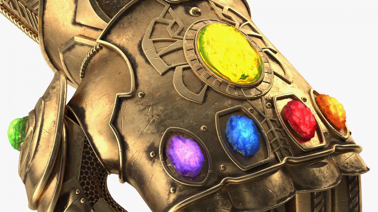 3D model Infinity Gauntlet Glow in Fist