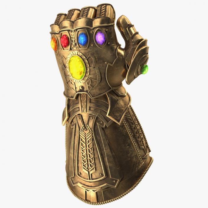 3D model Infinity Gauntlet Glow in Fist