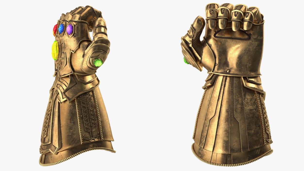 3D model Infinity Gauntlet Glow in Fist