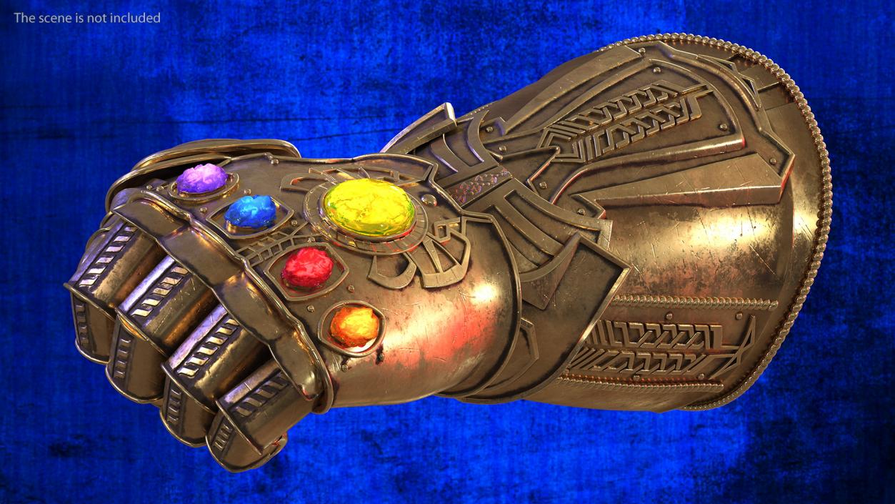 3D model Infinity Gauntlet Glow in Fist