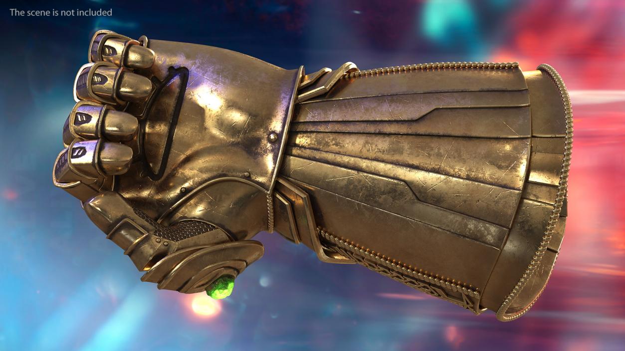 3D model Infinity Gauntlet Glow in Fist