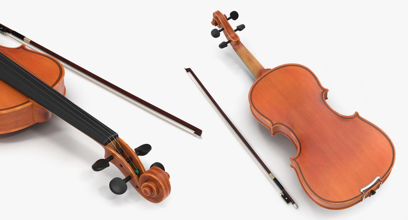 3D Stringed Instruments Collection 6 model