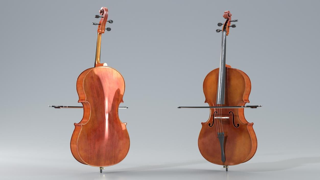 3D Stringed Instruments Collection 6 model