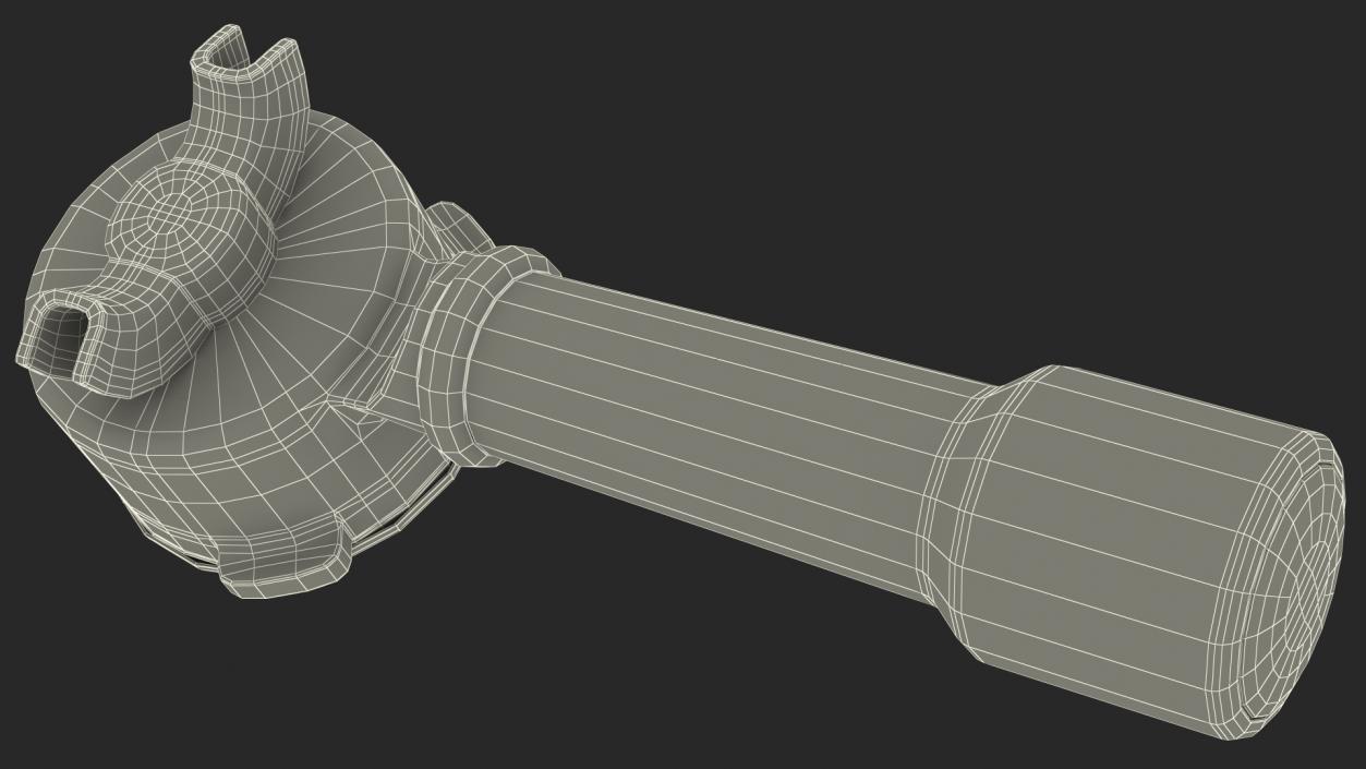 3D model Portafilter with Ground Coffee