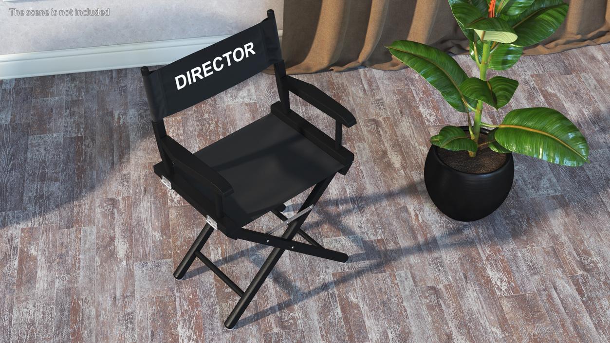 Film Director Chair 3D model