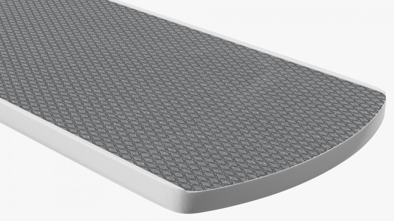 Pool Diving Board Gray 3D