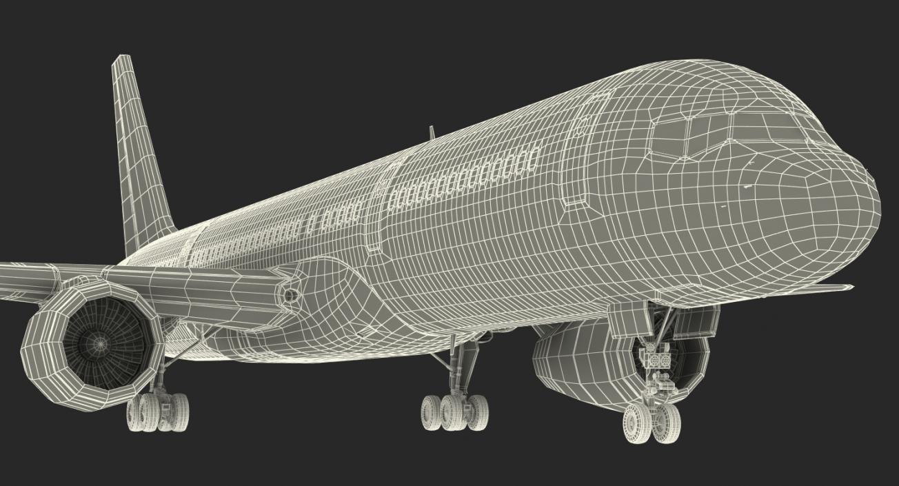 3D model Boeing 757-200F Generic Rigged