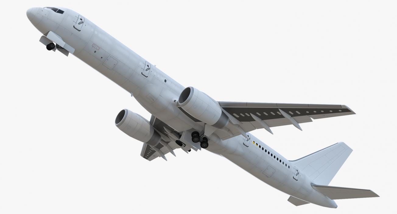 3D model Boeing 757-200F Generic Rigged