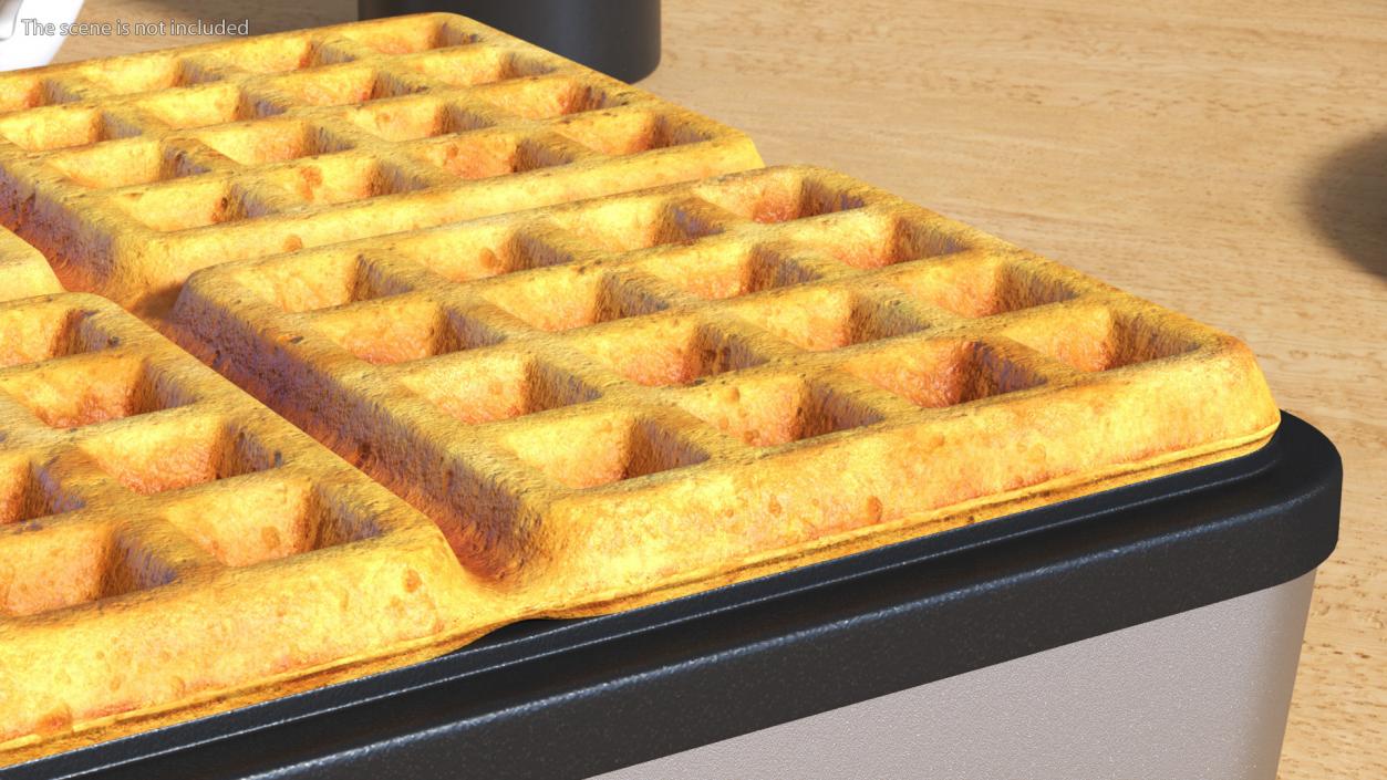 3D Square Waffle model