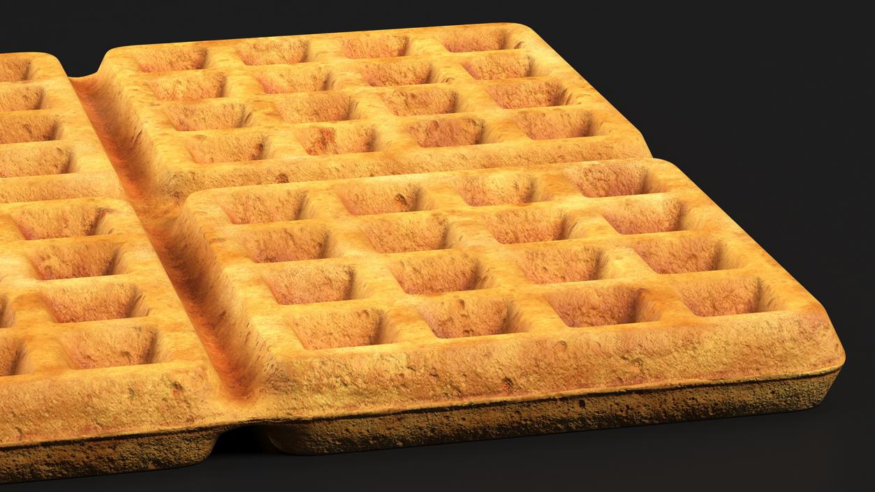 3D Square Waffle model