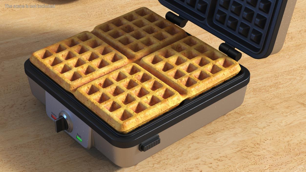 3D Square Waffle model