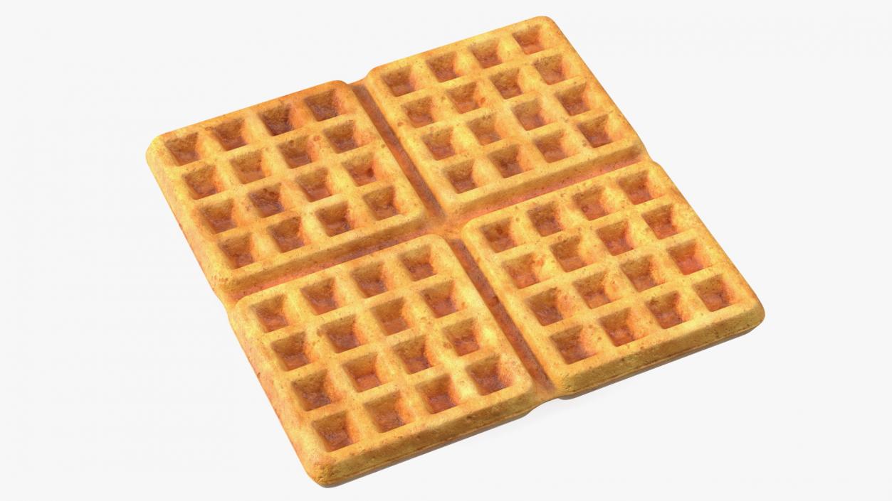 3D Square Waffle model