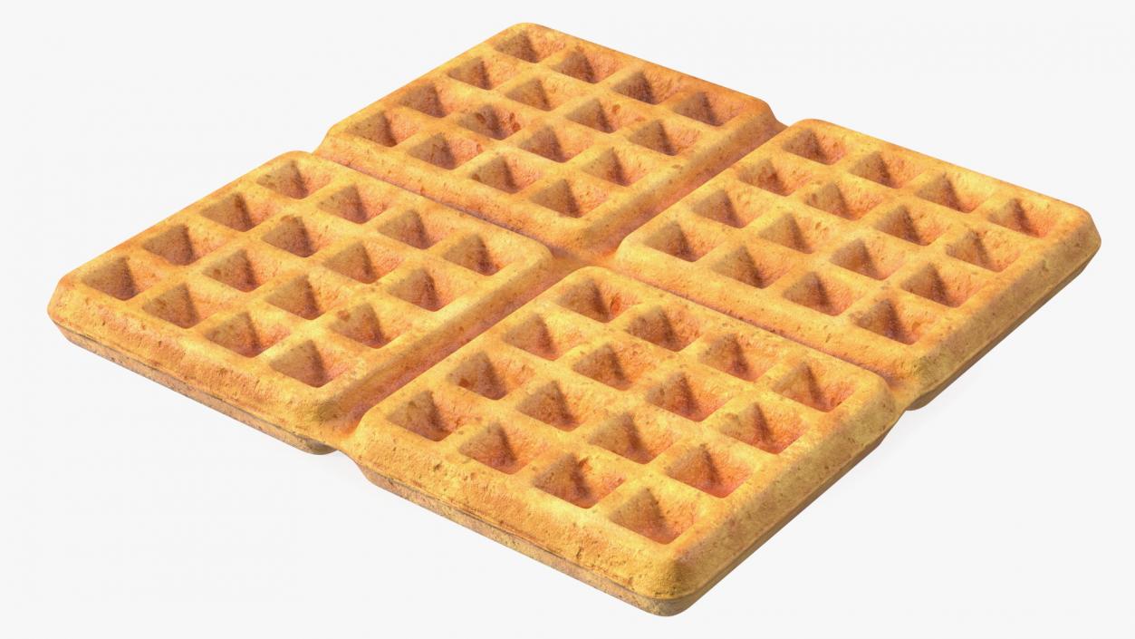 3D Square Waffle model