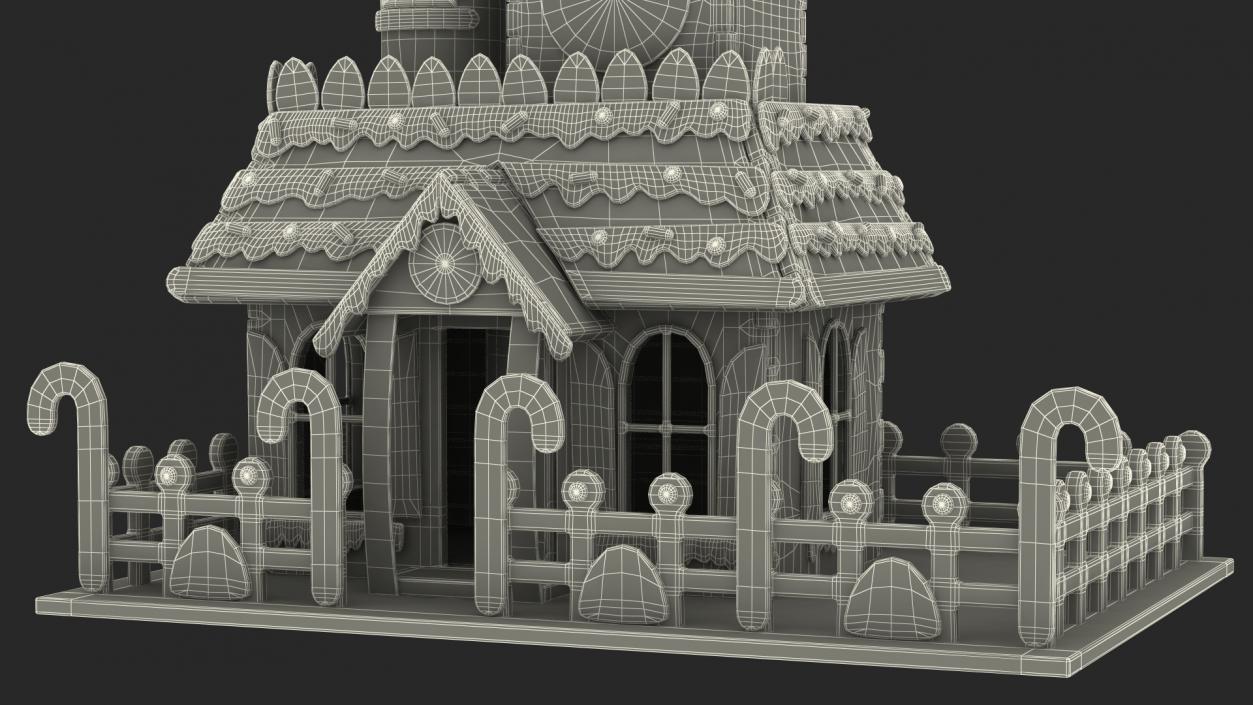 Christmas Gingerbread House 3D