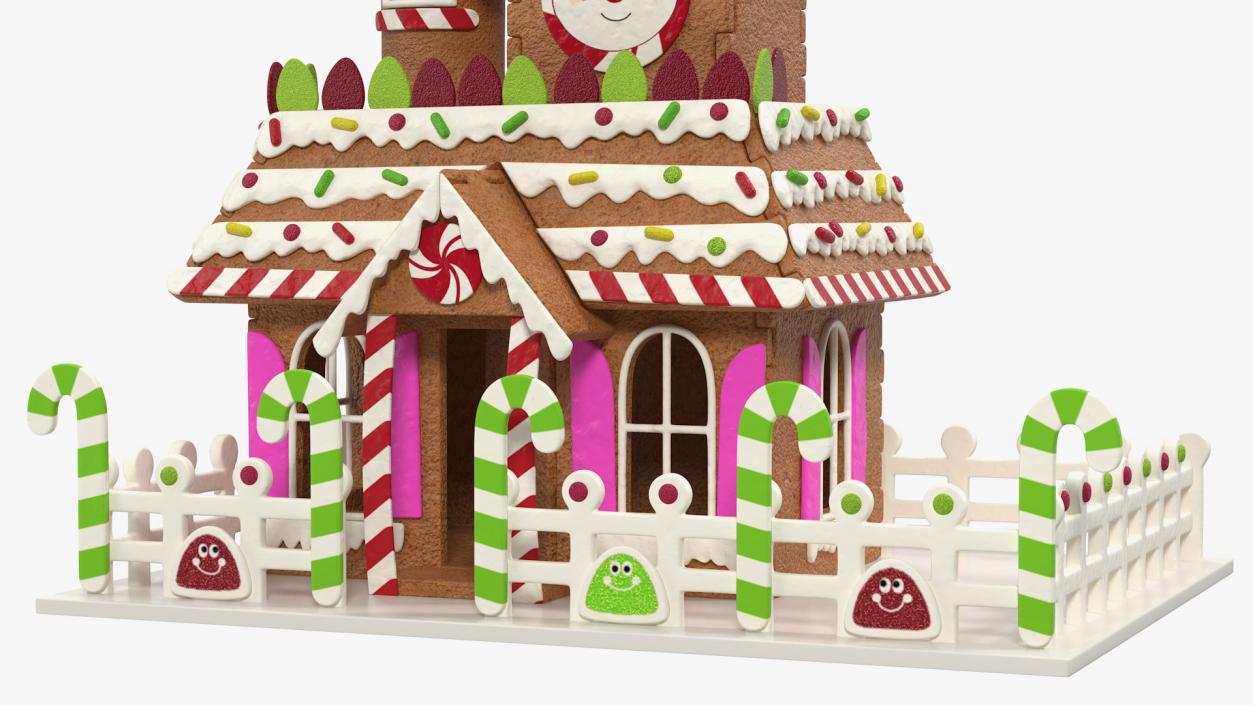 Christmas Gingerbread House 3D