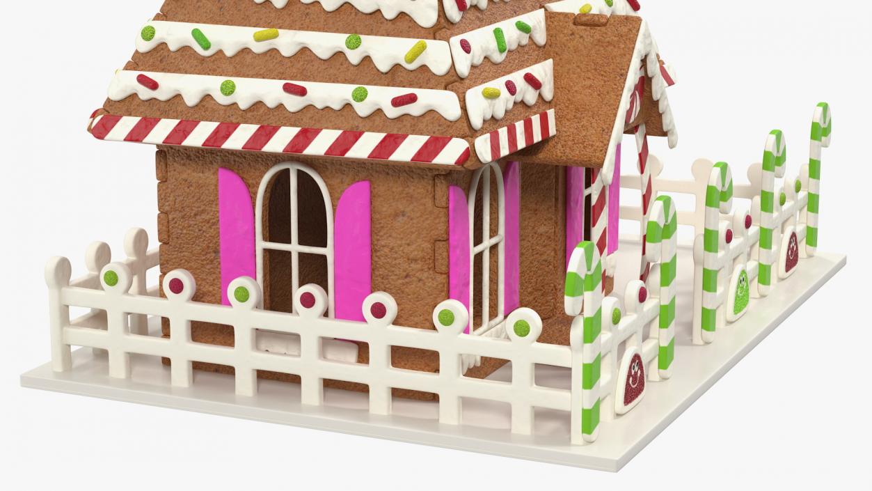 Christmas Gingerbread House 3D