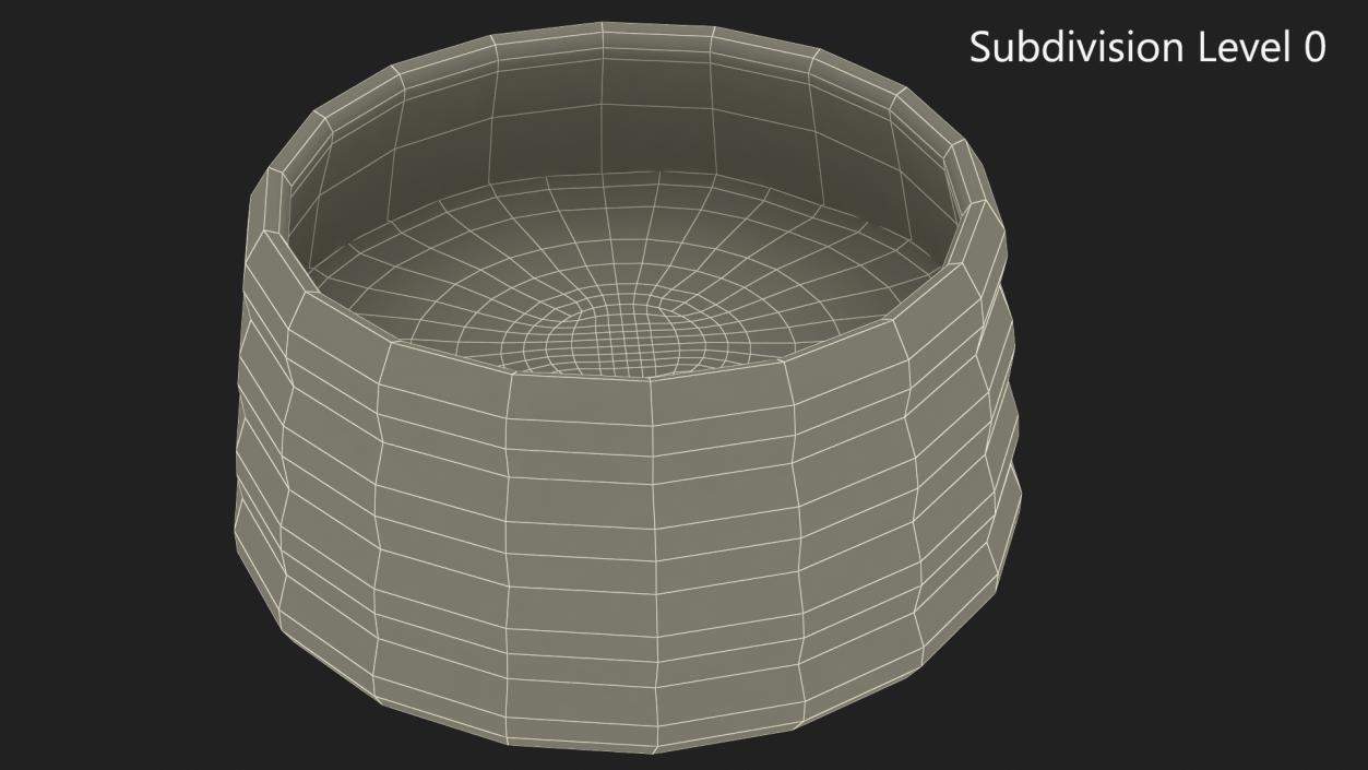 Bowl With Matcha Tea 2 3D