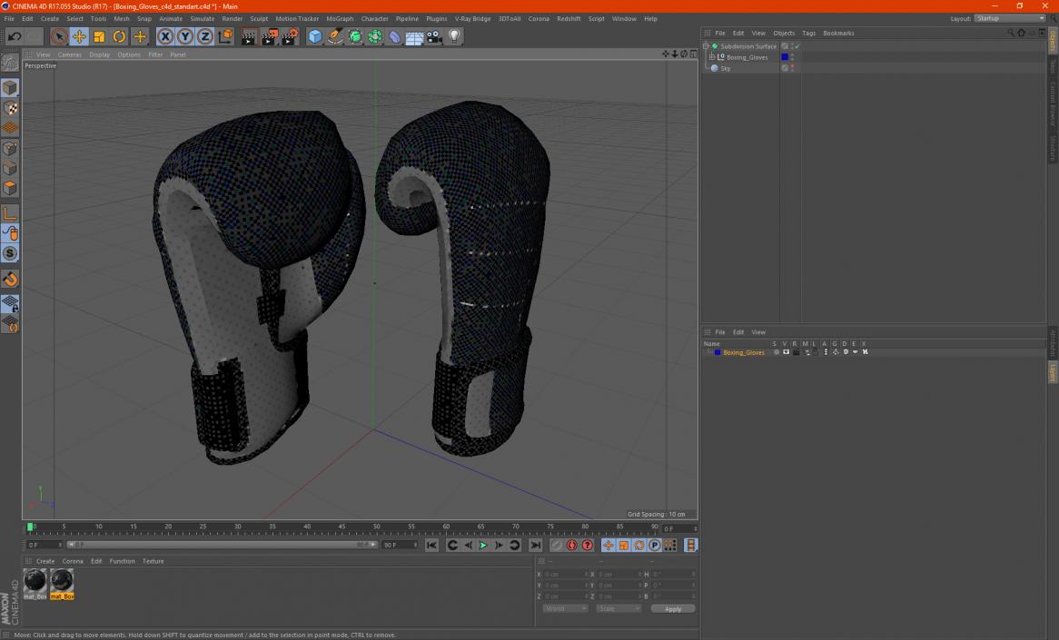 3D model Boxing Gloves 2