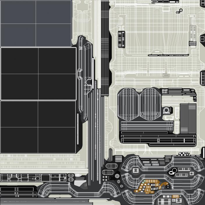 3D model Vehicle Diagnostic Tablet Power Off