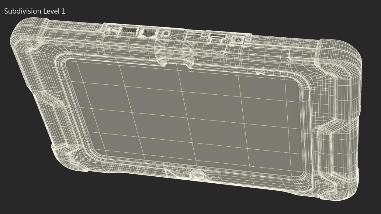 3D model Vehicle Diagnostic Tablet Power Off