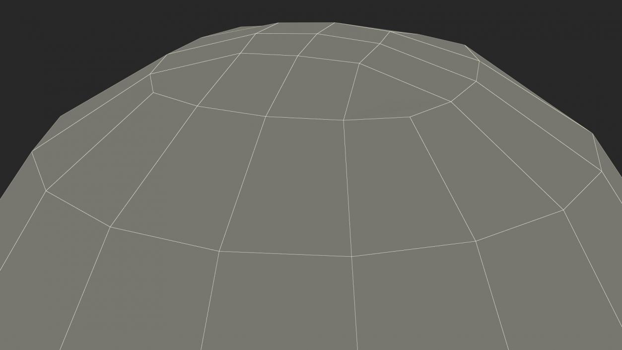 3D Stylized Earth Globe with Green Grass Fur