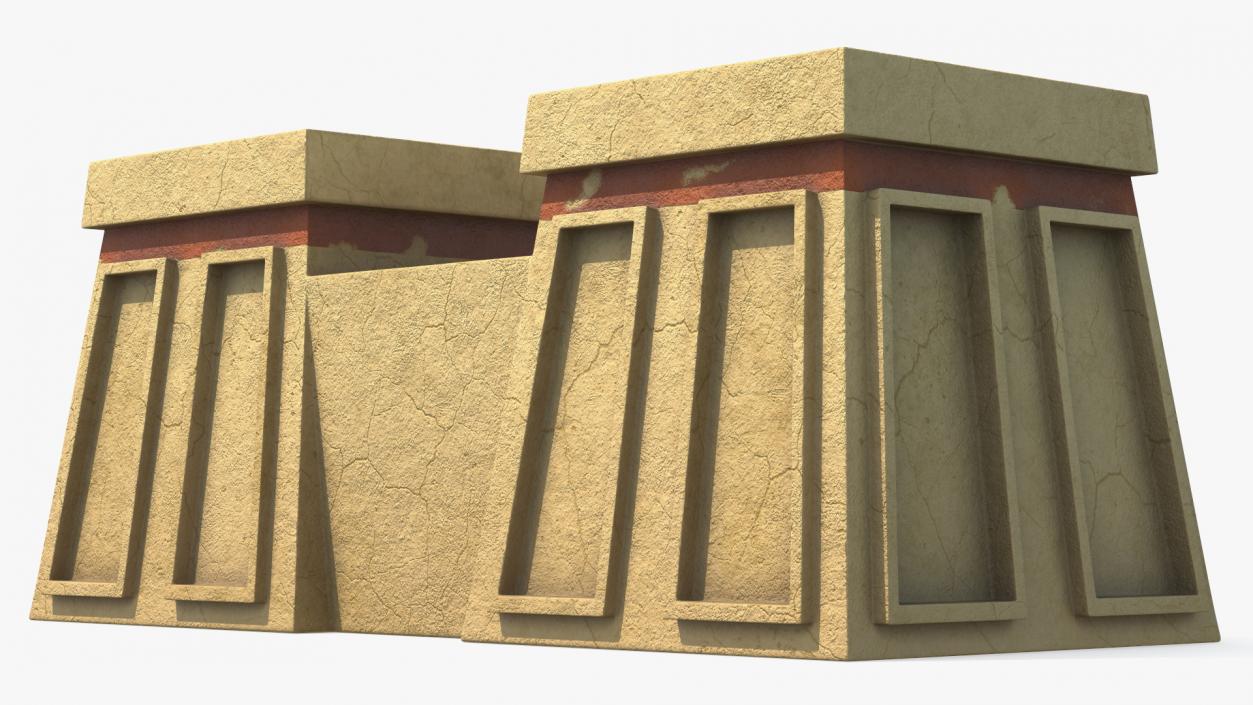 3D Realistic Arab Gate to the Yard