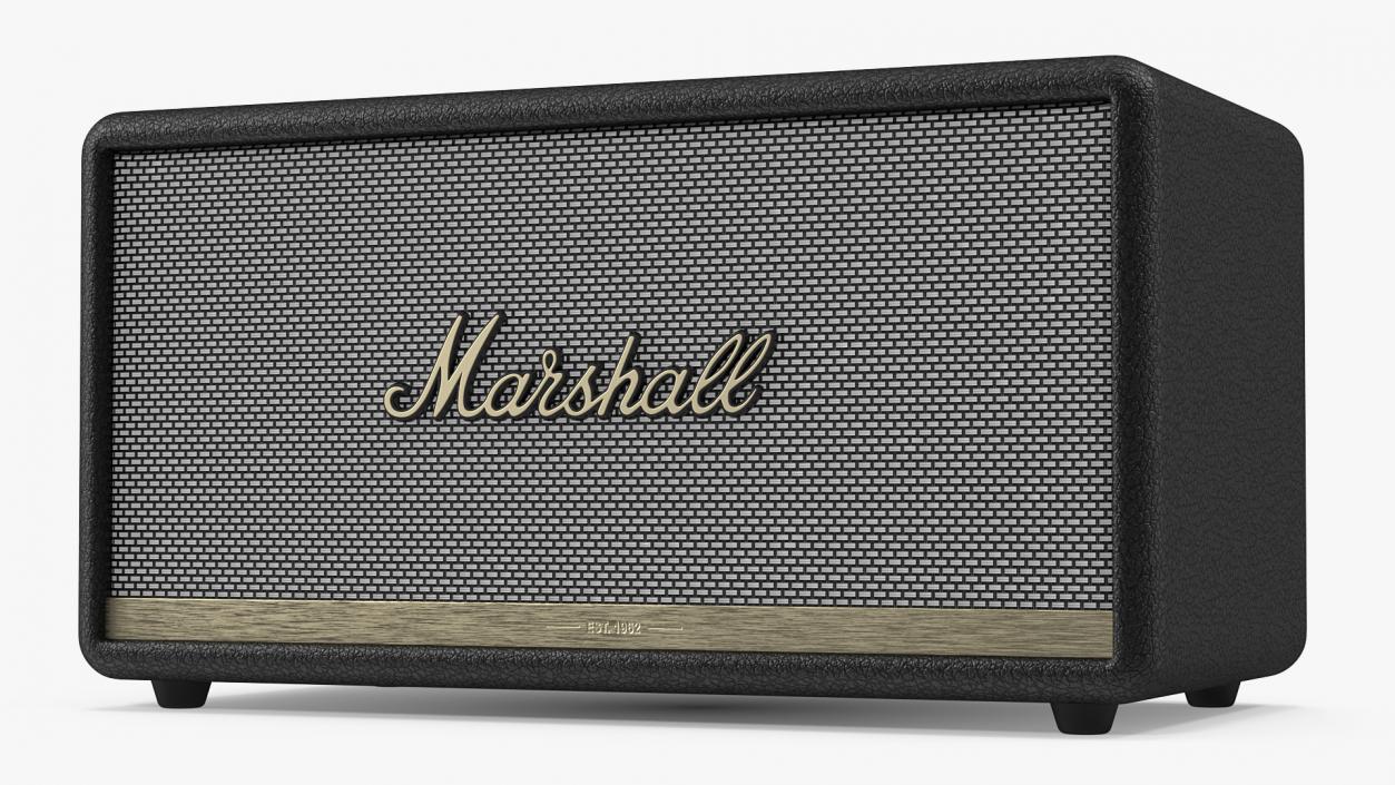 3D Marshall Stanmore II Wireless Bluetooth Speaker Black model