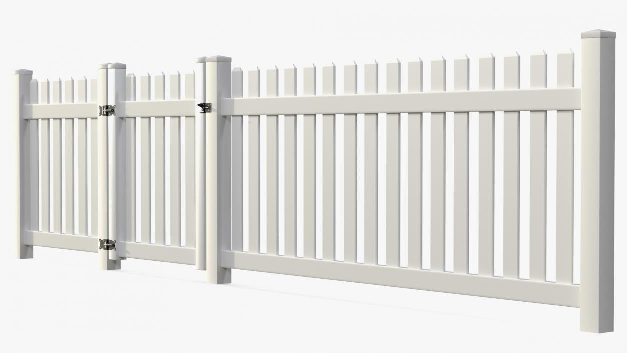 3D model Fence Sections Collection