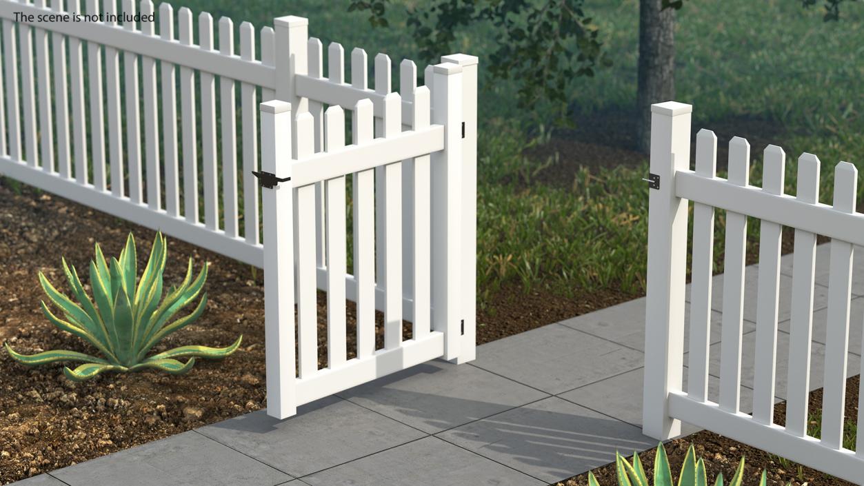 3D model Fence Sections Collection