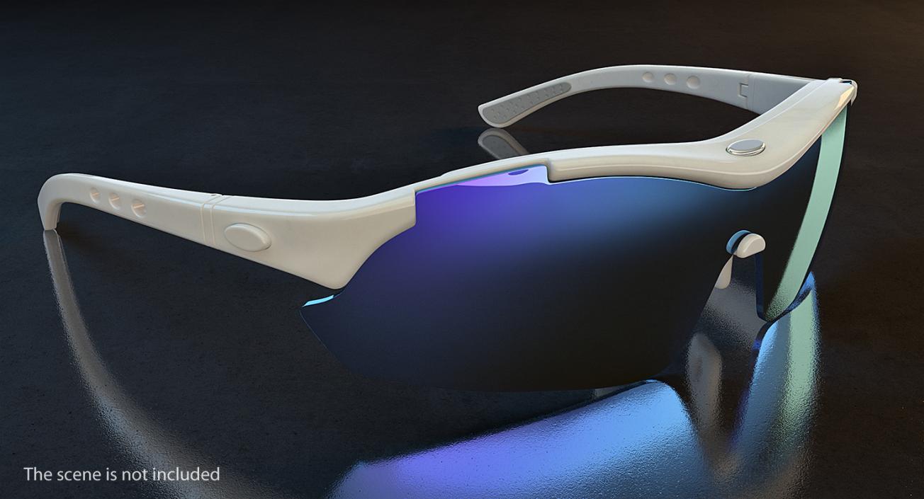 Sport Glasses 3D Model 2 3D model