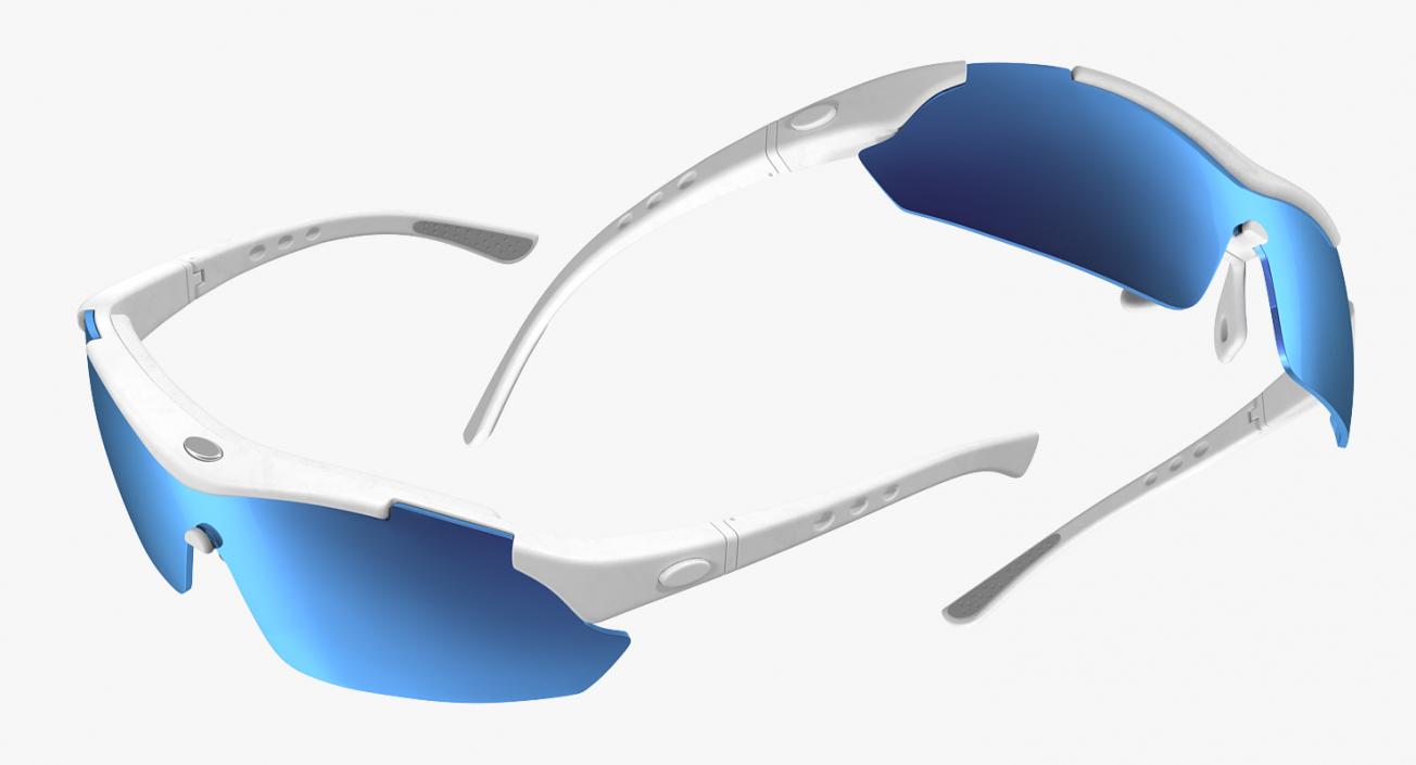 Sport Glasses 3D Model 2 3D model