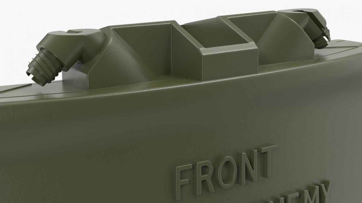 M18A1 Claymore Anti Personnel Mine 3D model