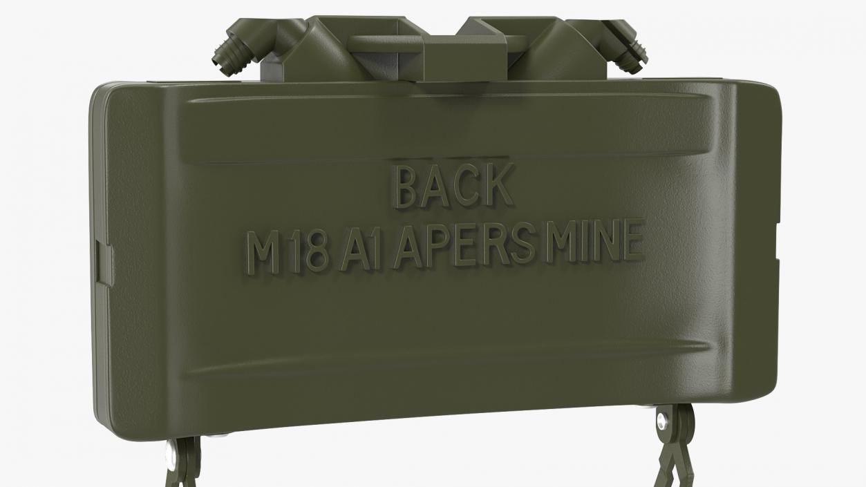 M18A1 Claymore Anti Personnel Mine 3D model