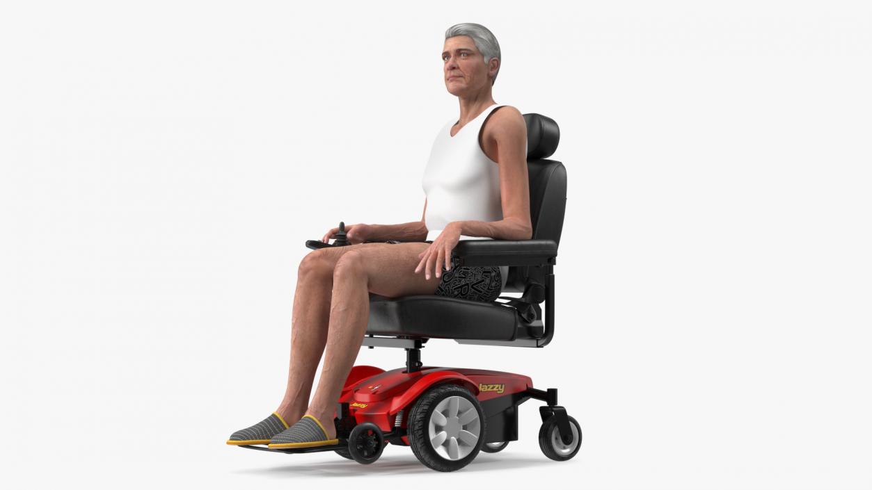 3D Patient with Jazzy Select Wheelchair