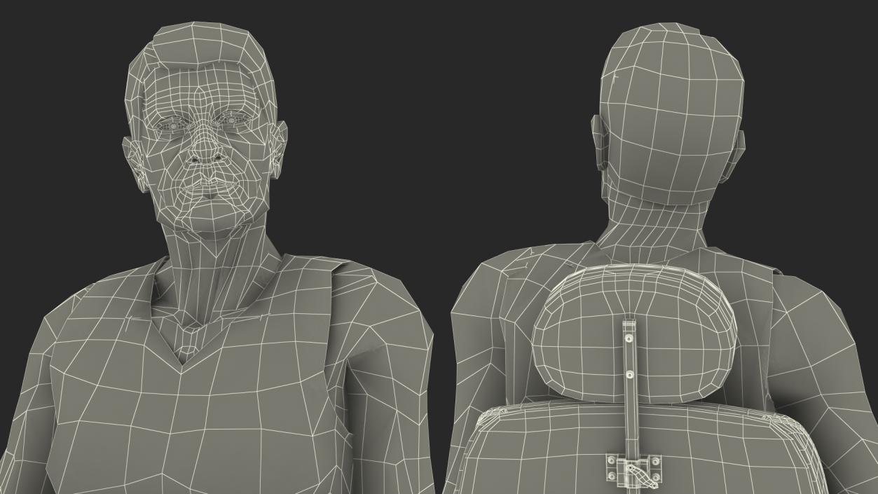 3D Patient with Jazzy Select Wheelchair