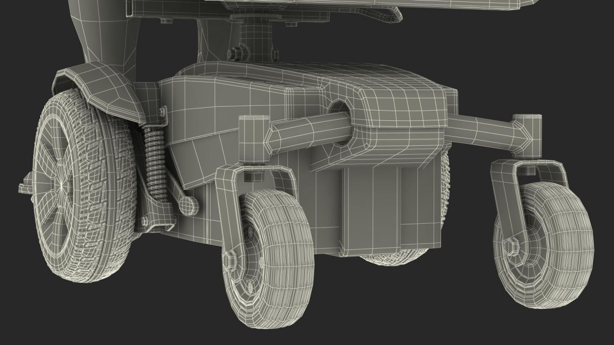 3D Patient with Jazzy Select Wheelchair