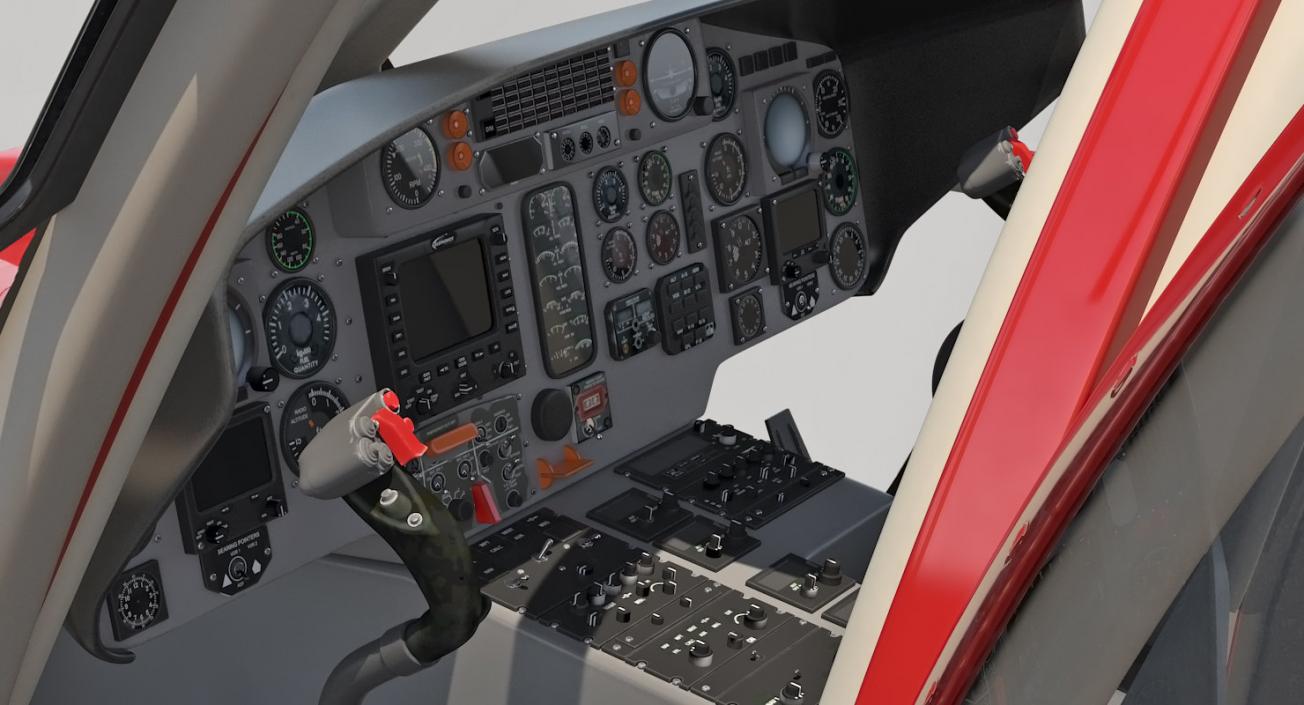 3D Air Ambulance Helicopters Collection