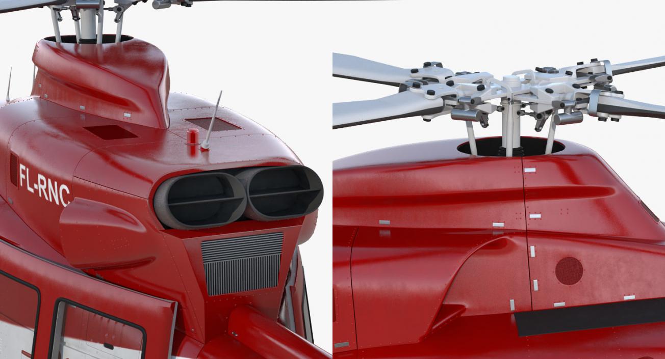 3D Air Ambulance Helicopters Collection