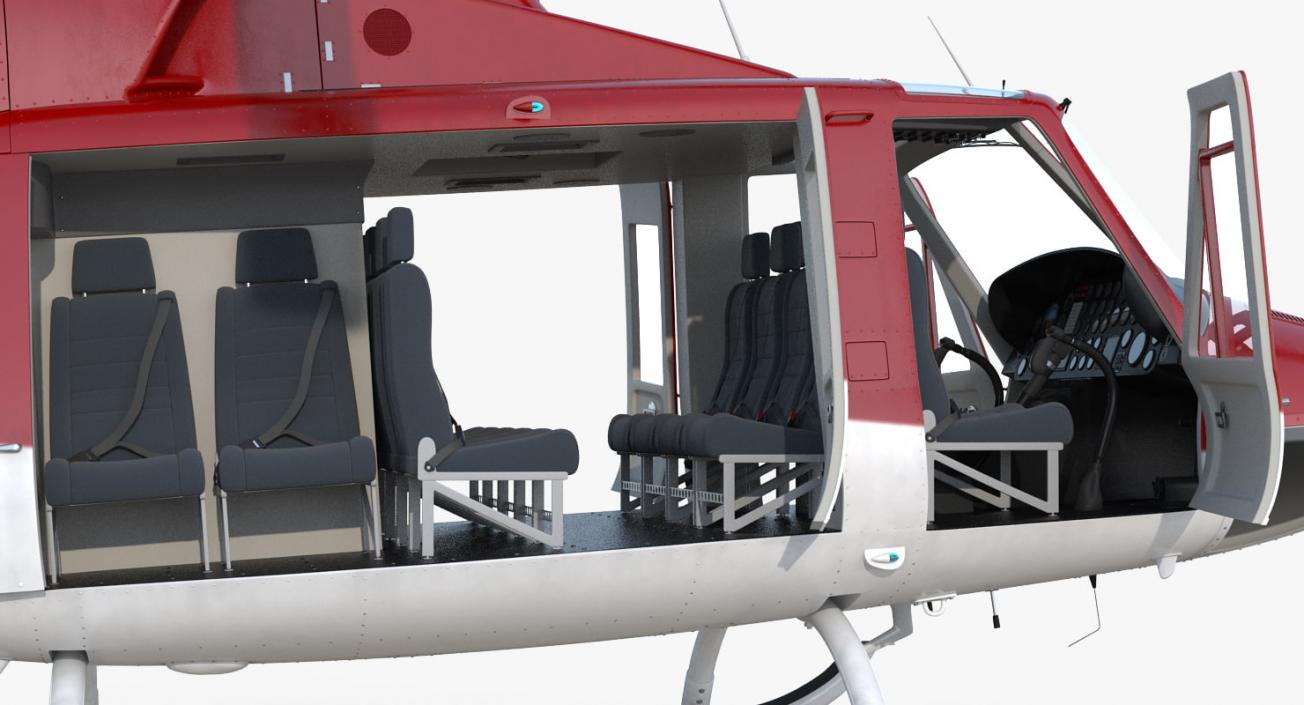 3D Air Ambulance Helicopters Collection