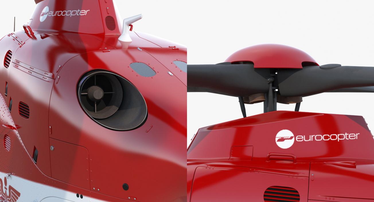 3D Air Ambulance Helicopters Collection