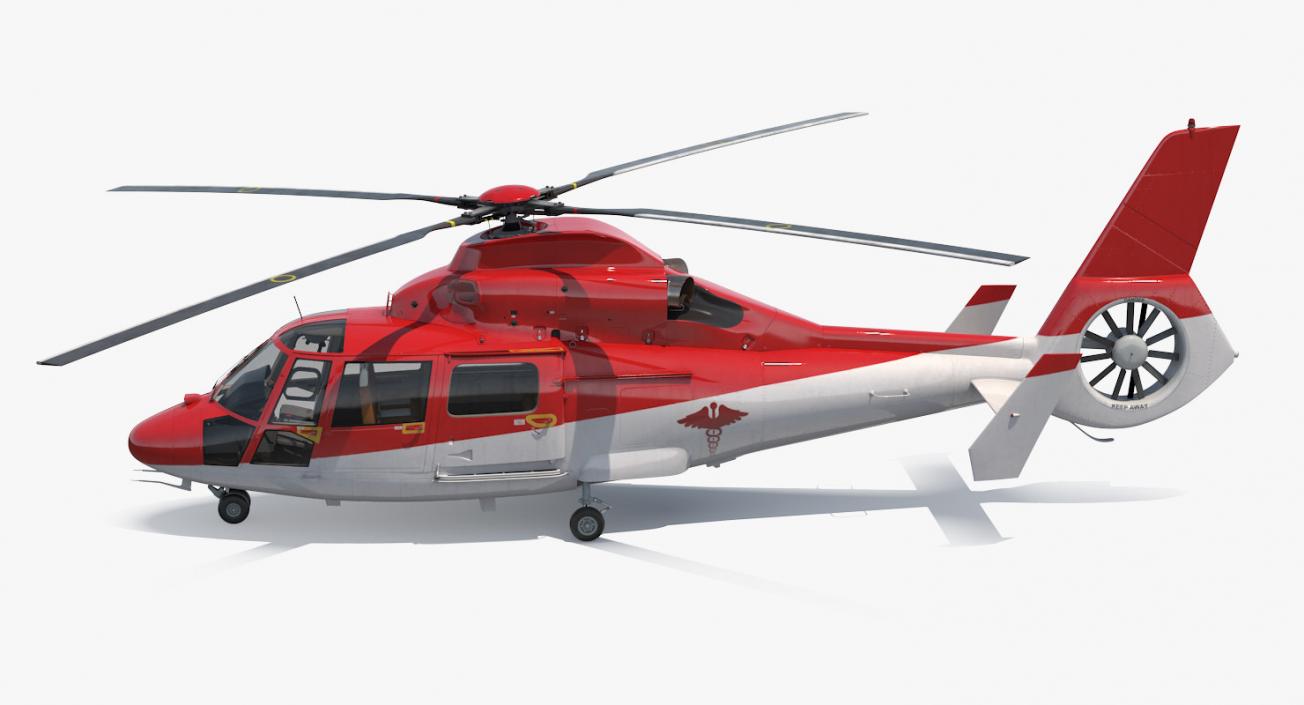 3D Air Ambulance Helicopters Collection